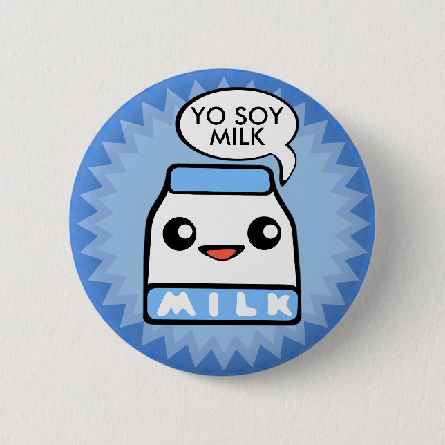 Yo Soy Milk Button (Vorderseite)