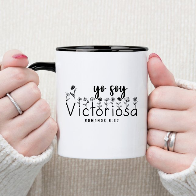 Yo Soy Victoriosa Spanish Christlich Coffee Tasse (Von Creator hochgeladen)