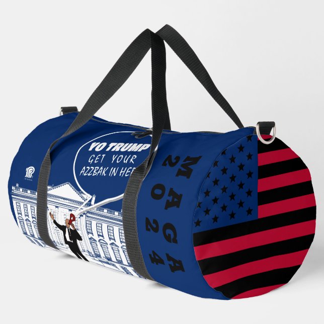 YO TRUMP 2024 DUFFLE BAG (Linke Ecke)