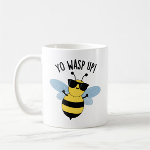 Yo Wasp Up Funny Bug Puff Kaffeetasse