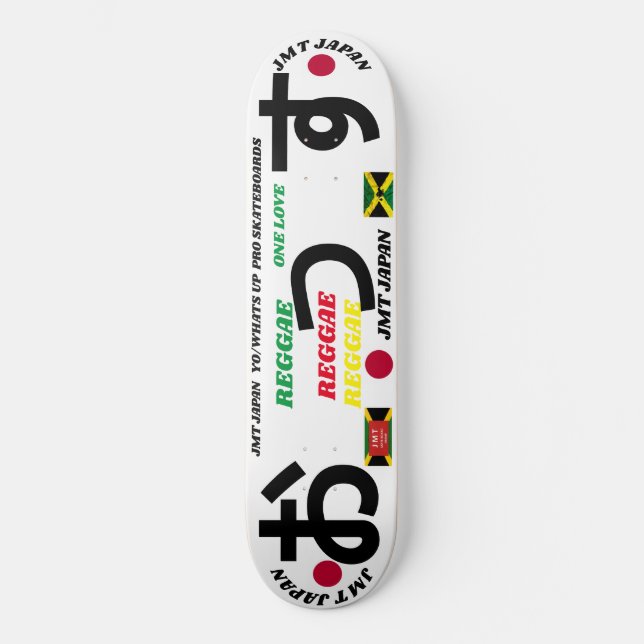 YO /WHATS UP JMT JAPAN 8 1/4" Skateboard Deck (Vorderseite)