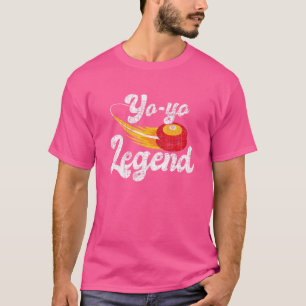 Yo Yo Legend Yoyo Master Tricks Wettbewerb Pasti T-Shirt