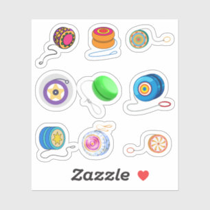 Yo Yo Stickers Aufkleber