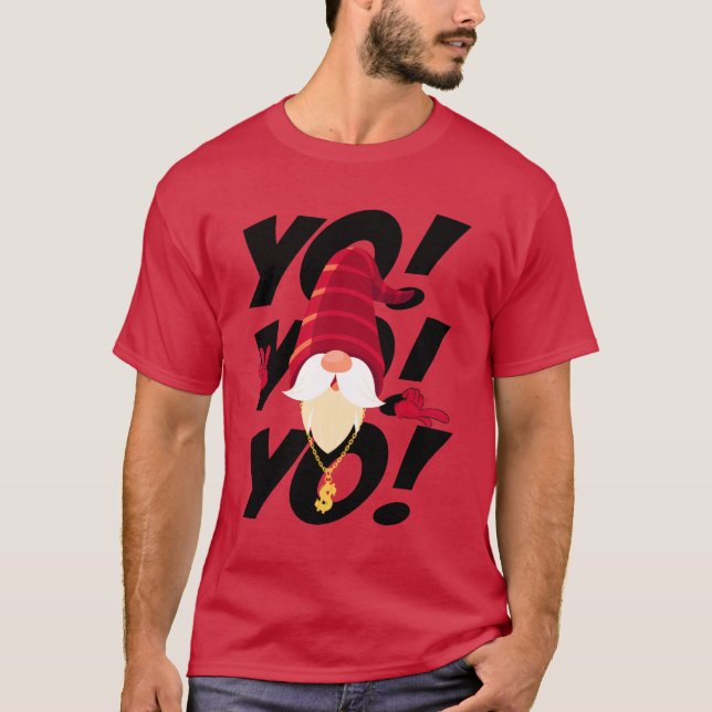 Yo Yo Yo Santa friend T-Shirt (Vorderseite)