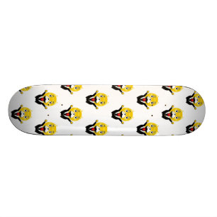 Yoctero Hund glücklich Skateboard
