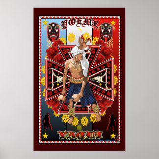 Yoeme Yaqui Deer Dancer Art Print Poster