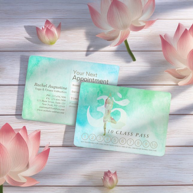 YOGA 10 Class Pass Termin Meditation Pose Om (Von Creator hochgeladen)