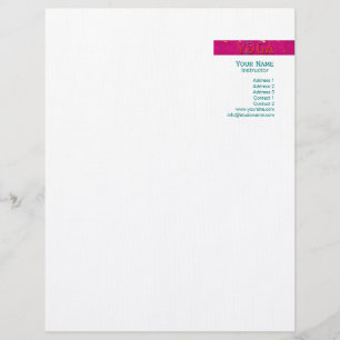 Yoga 1 - Letterhead Briefkopf