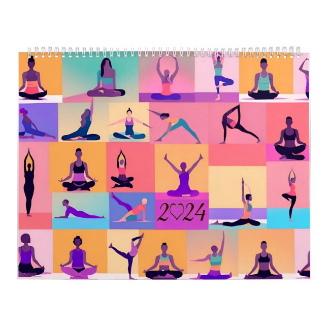 Yoga 2024 kalender (Titelbild)