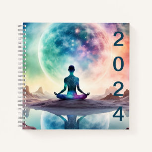 Yoga 2025 notizbuch