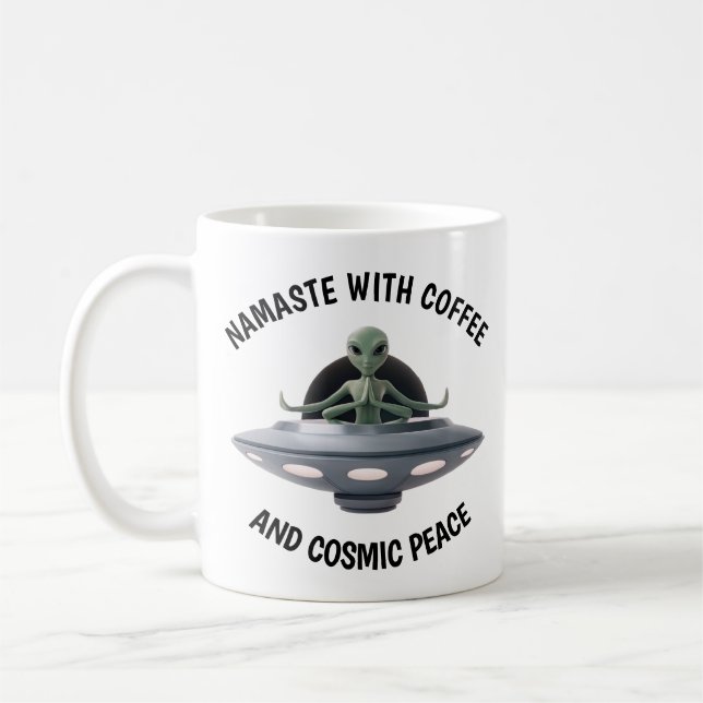 Yoga Alien Kaffeetasse (Links)