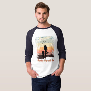Yoga am Morgen mit Mama T-Shirt