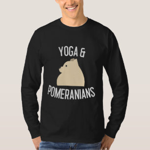 Yoga Amp Spitzes Dog Lover T-Shirt