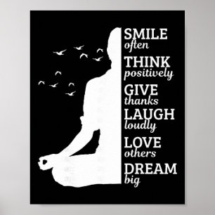 Yoga Apparel Co. Meditation Yoga Buddhismus Spirit Poster