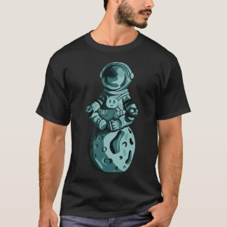 Yoga Astronaut. Meditation Zen Starman T-Shirt