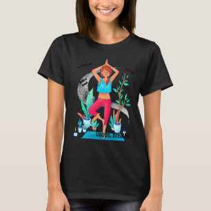 Yoga atmen Mächtiges inspirierendes Selbstliebe-De T-Shirt