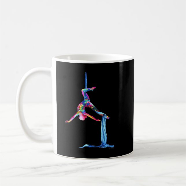 Yoga aus Seide Kaffeetasse (Links)