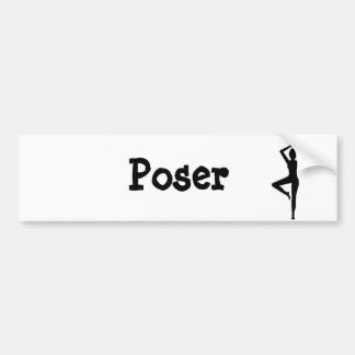 Yoga-Autoaufkleber Autoaufkleber