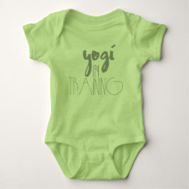 Yoga Baby Bodysuit | Yogi im Training Strampler