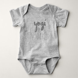Yoga Baby Bodysuit | Yogi im Training Strampler
