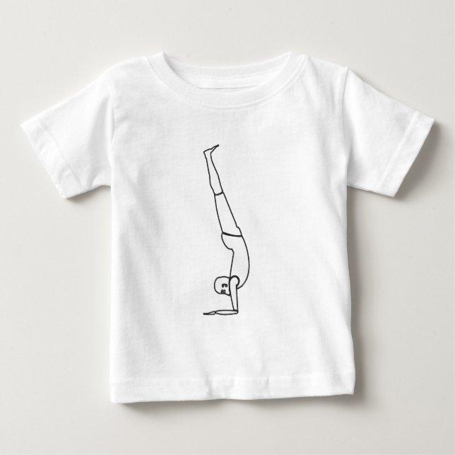 Yoga Baby T-shirt (Vorderseite)