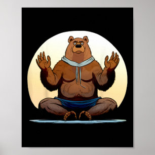 Yoga Bären _1 Poster
