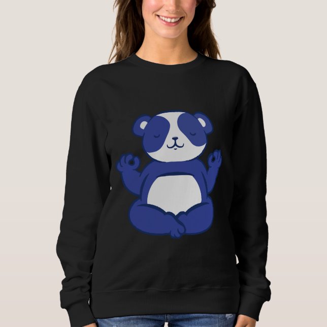 Yoga Bear Sweatshirt (Vorderseite)