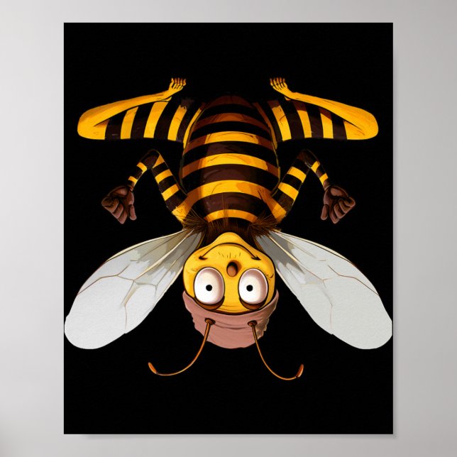 Yoga Biene  Poster (Vorne)