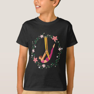 Yoga Blume Acrobatic Sport Aerialist T-Shirt