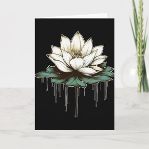 Yoga Botanisch Lotus Spirituell Karte