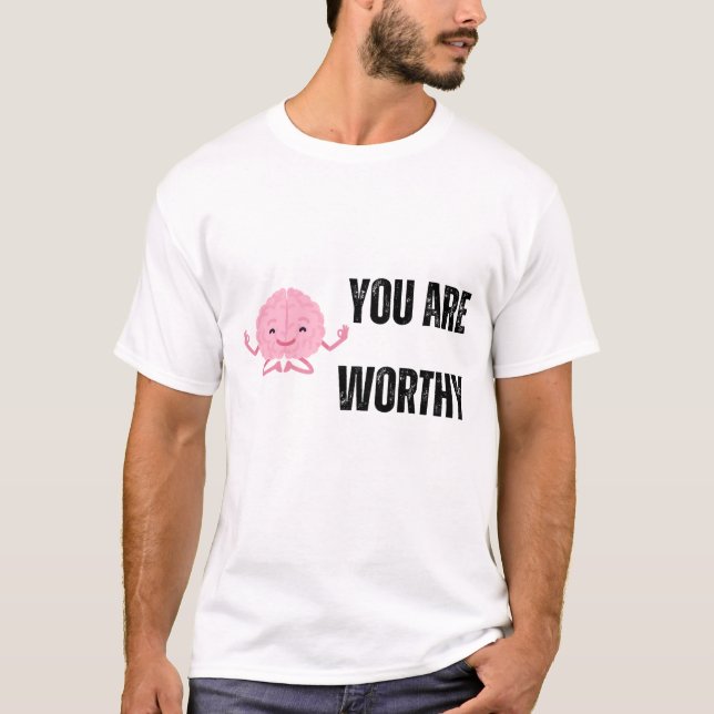 Yoga Brain Men's T - Shirt - Funny Meditation (Vorderseite)