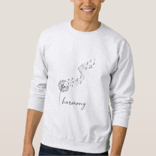 Yoga Breathe Sweatshirt,Musikalisches Geschenk Sweatshirt
