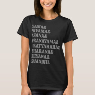 Yoga Buddhismus Hinduismus Sanskrit Buddha Yogi Ge T-Shirt