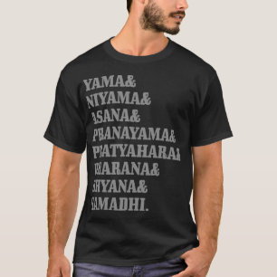 Yoga Buddhismus Hinduismus Sanskrit Buddha Yogi Ge T-Shirt