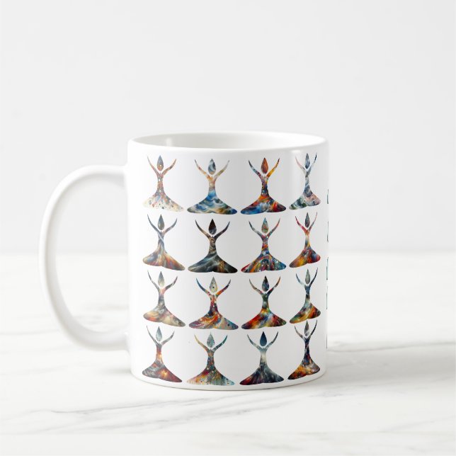 Yoga Buddies Kaffeetasse (Links)