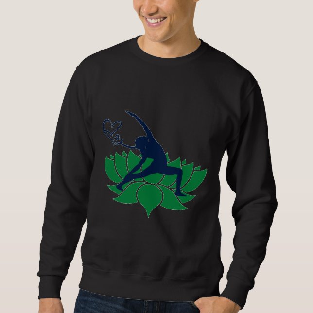 Yoga Bulkbuy Angepasst Sweatshirt (Vorderseite)