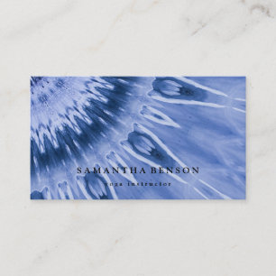 Yoga Business Card für elegante Lotus Blume Visitenkarte