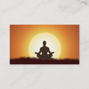 Yoga Business Card Visitenkarte