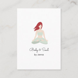 Yoga Business Card Visitenkarte