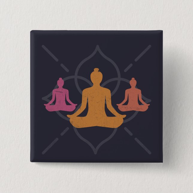 Yoga Button (Vorderseite)