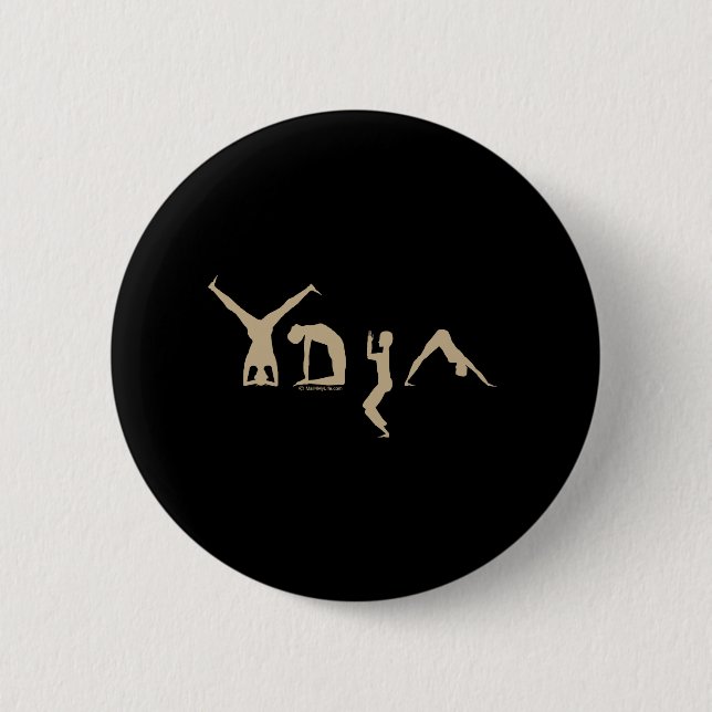 Yoga Button (Vorderseite)
