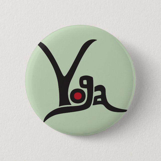 Yoga Button (Vorderseite)