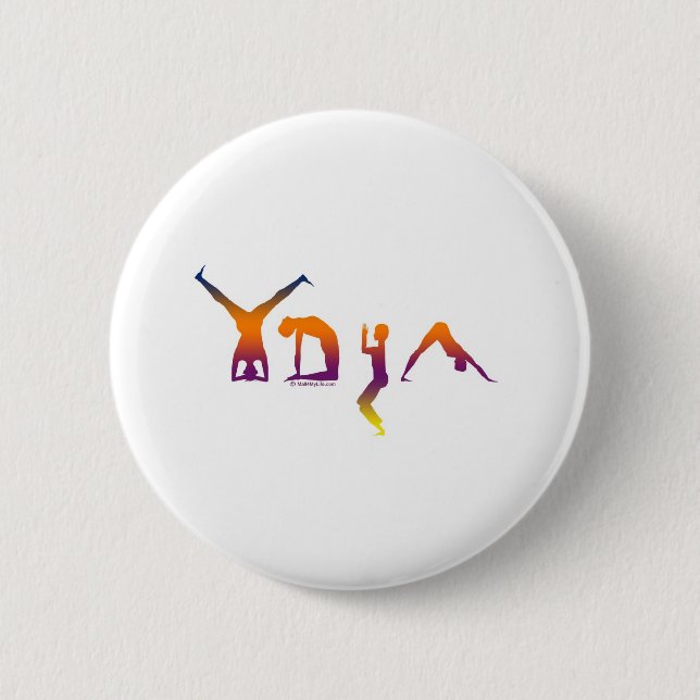 Yoga Button (Vorderseite)