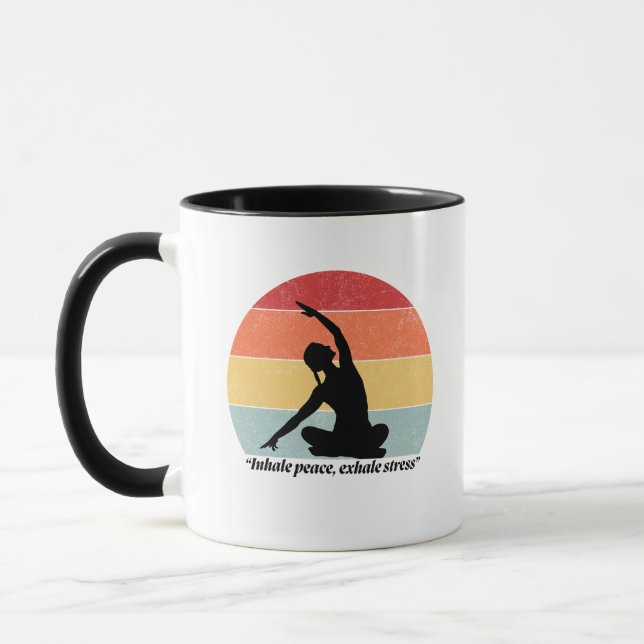 Yoga Calm & Nervous System Relaxation Tasse (Links)