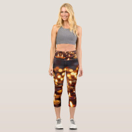 Yoga Capris, hochgeschliffen, XS (0-2) Capri Leggings