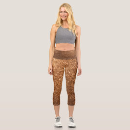 Yoga Capris, hochgeschliffen, XS (0-2) Capri Leggings