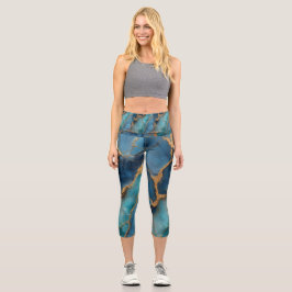Yoga Capris, hochgeschliffen, XS (0-2) Capri Leggings