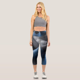 Yoga Capris, hochgeschliffen, XS (0-2) Capri Leggings