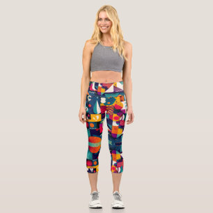 Yoga Capris, hochgeschliffen, XS (0-2) Capri Leggings