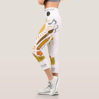 Yoga Capris, hochgeschliffen, XS (0-2) Capri Leggings